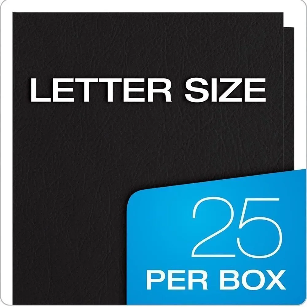 NIB Oxford Twin-Pocket Folders, Holds 100 Sheets, Box of 25